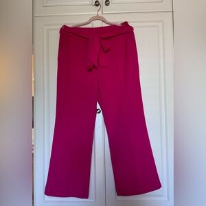 Pink business casual pants